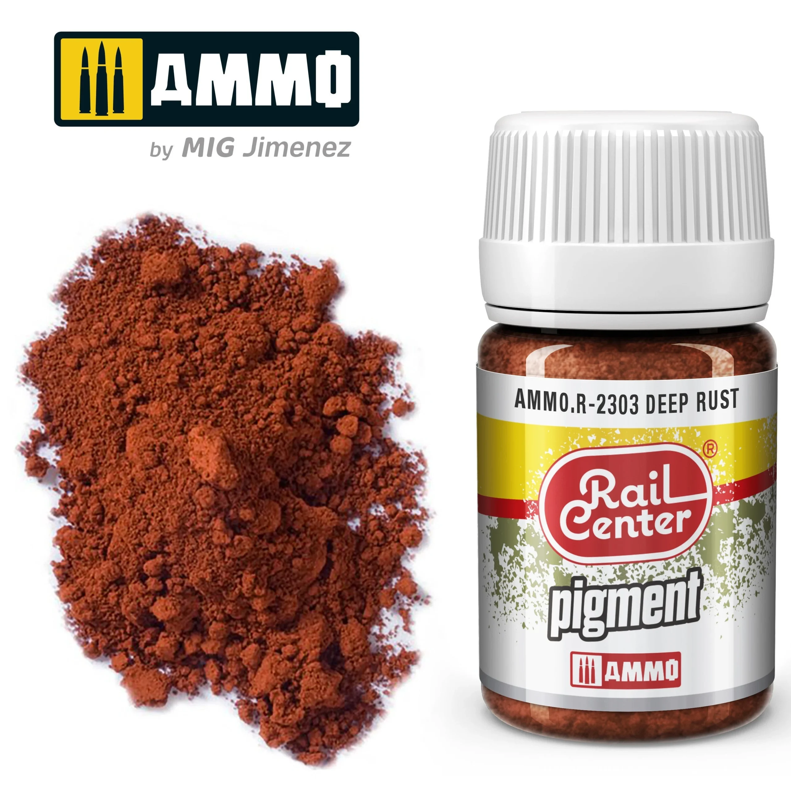 Ammo Mig Rail Center Deep Rust (35ml) - Ammo Mig Jimenez