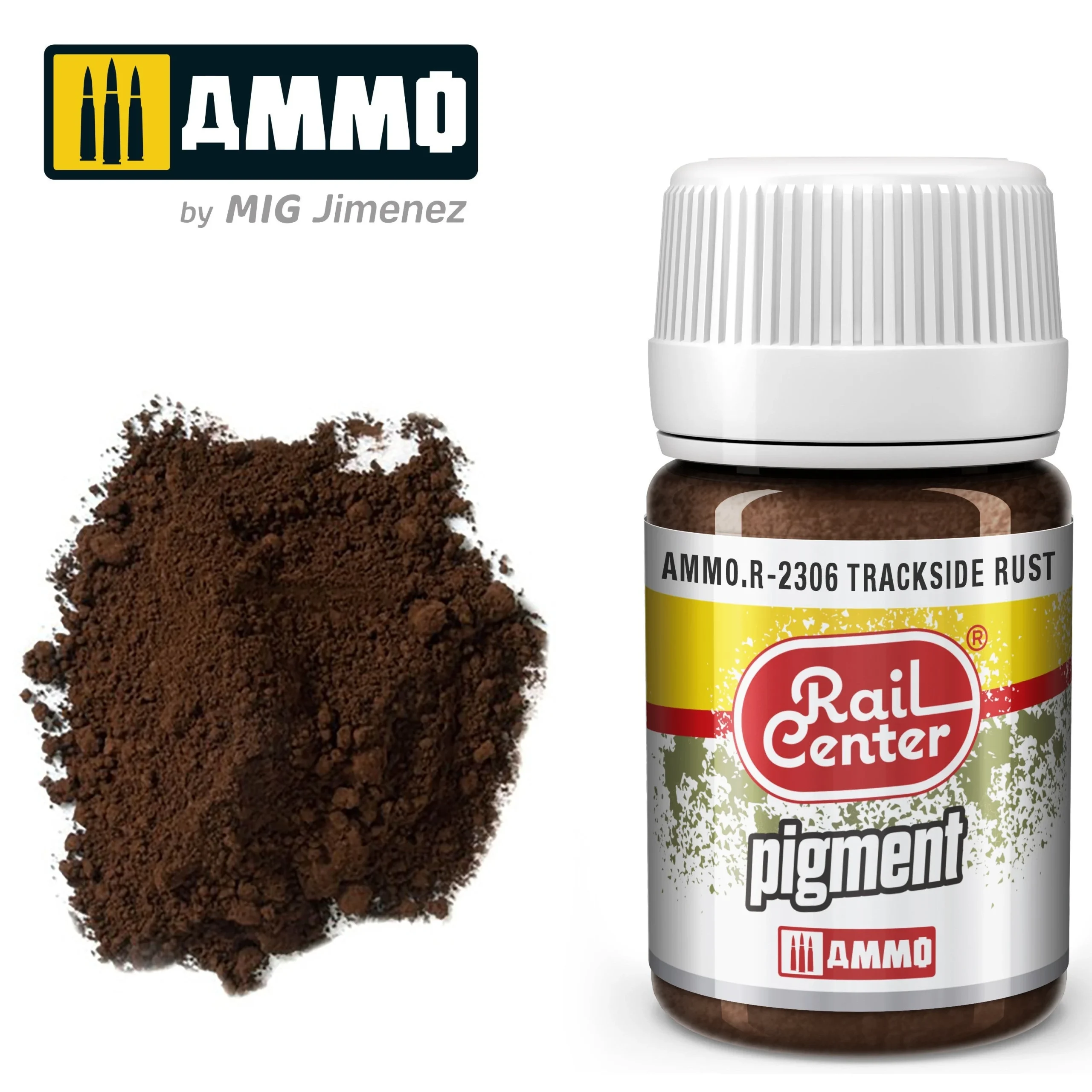 Ammo Mig Rail Center Trackside Rust (35ml) - Ammo Mig Jimenez