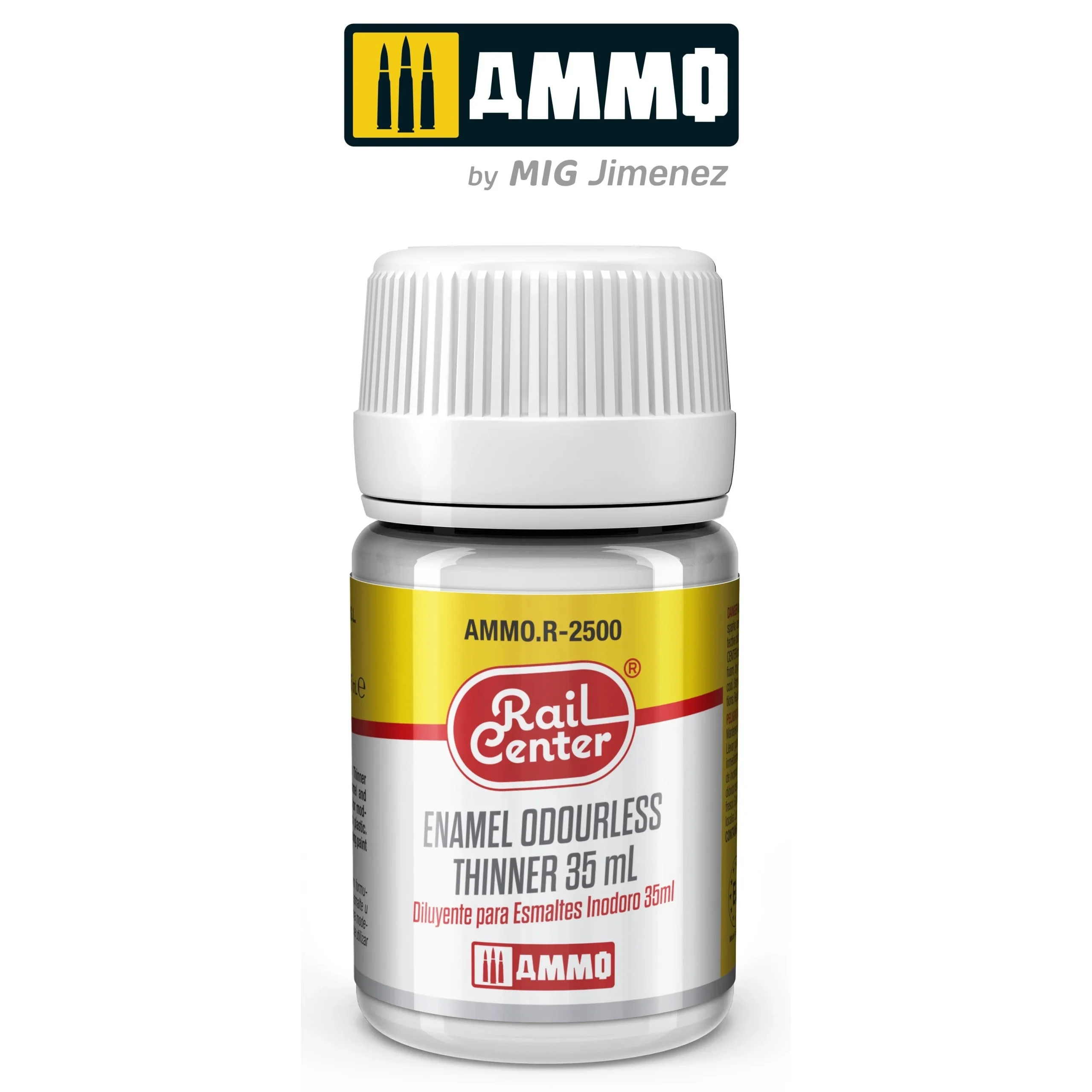 Ammo Mig Rail Center Odorless Thinner (35ml) - Ammo Mig Jimenez