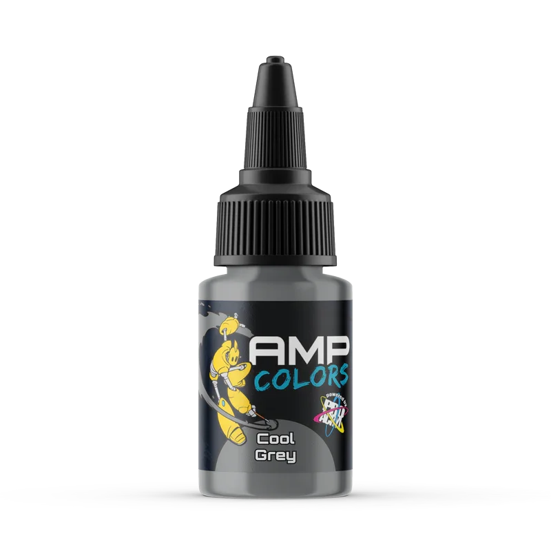 Pro Acryl AMP Colors Cool Grey Acrylic Paint – 002 - Monument Hobbies
