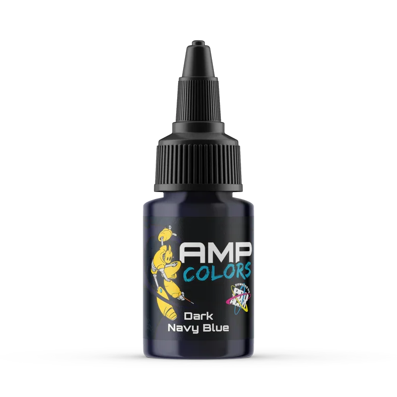 Pro Acryl AMP Colors Dark Navy Blue Acrylic Paint – 005 - Monument Hobbies