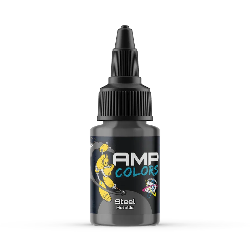 Pro Acryl AMP Colors Steel Acrylic Paint – 010 - Monument Hobbies