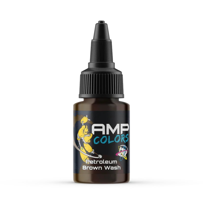 Pro Acryl AMP Colors Petroleum Brown Wash – 012 - Monument Hobbies
