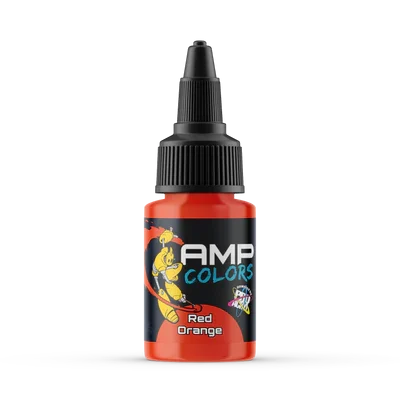 Pro Acryl AMP Colors Red Orange Acrylic Paint – 017 - Monument Hobbies