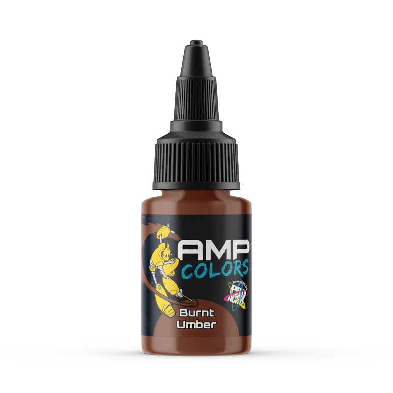 Pro Acryl AMP Colors Burnt Umber Acrylic Paint - 018