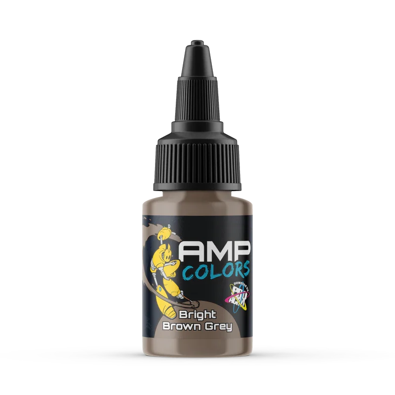 Pro Acryl AMP Colors Bright Brown Grey Acrylic Paint – 021 - Monument Hobbies