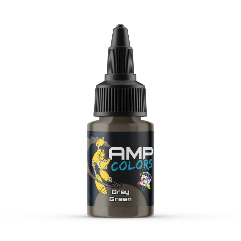 Pro Acryl AMP Colors Grey Green Acrylic Paint – 022 - Monument Hobbies