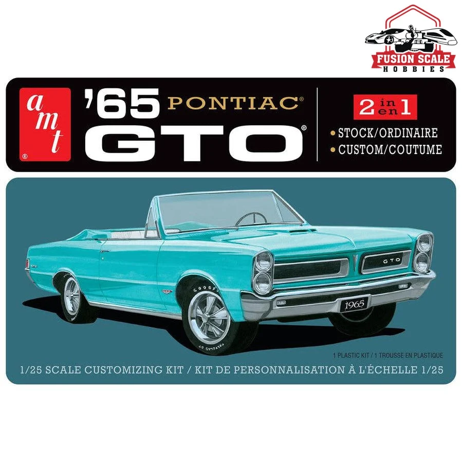 AMT Models 1/25 1965 Pontiac GTO Convertible