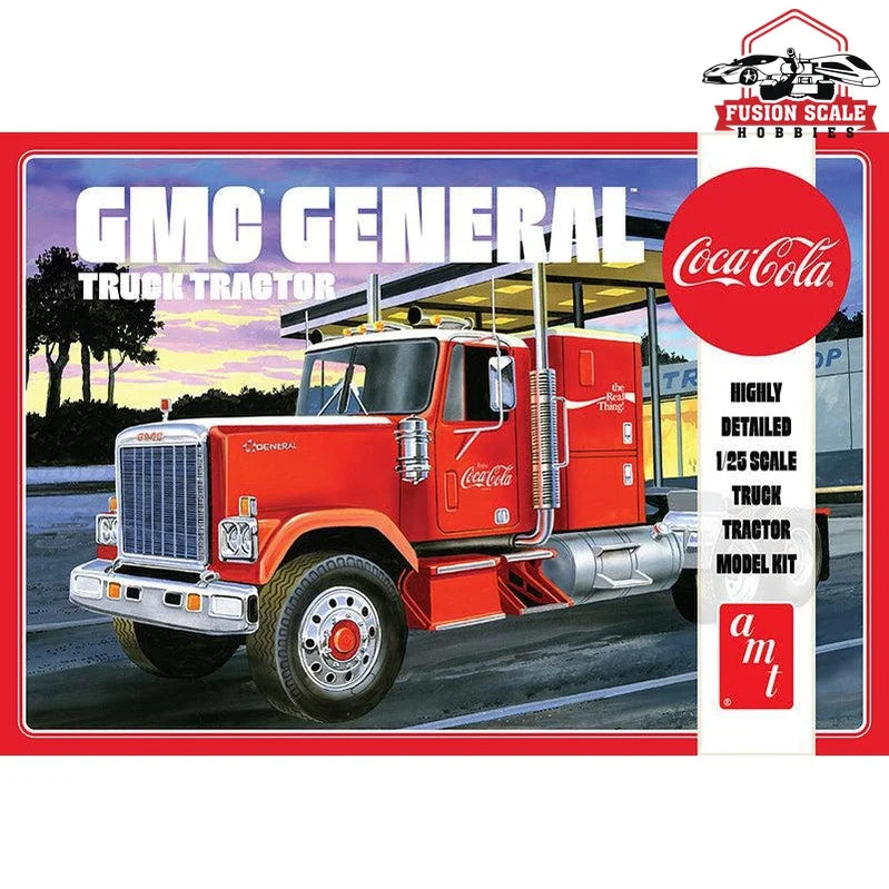 AMT Models 1/25 GMC General Truck Tractor Coca-Cola