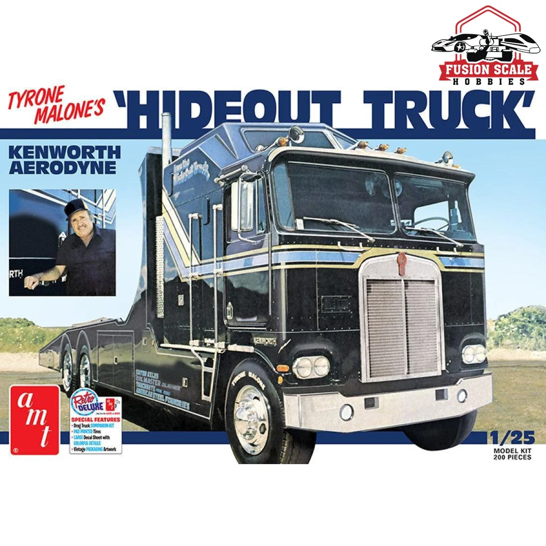 AMT Models 1/25 Kenworth Aerodyne Hideout Truck
