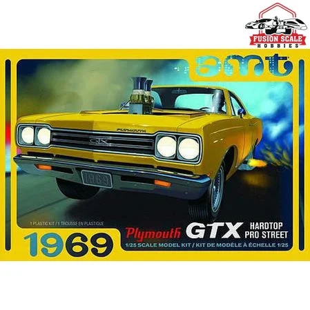AMT Models 1969 Plymouth GTX Hadtop Pro Street 2T-25
