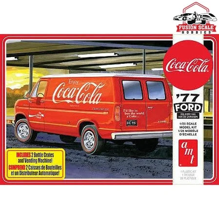 AMT Models 1977 Ford Van and Coca-Cola Machine