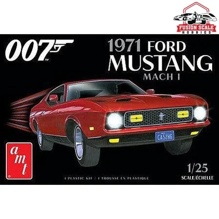 AMT Models James Bond 1971 Ford Mustang Mach I