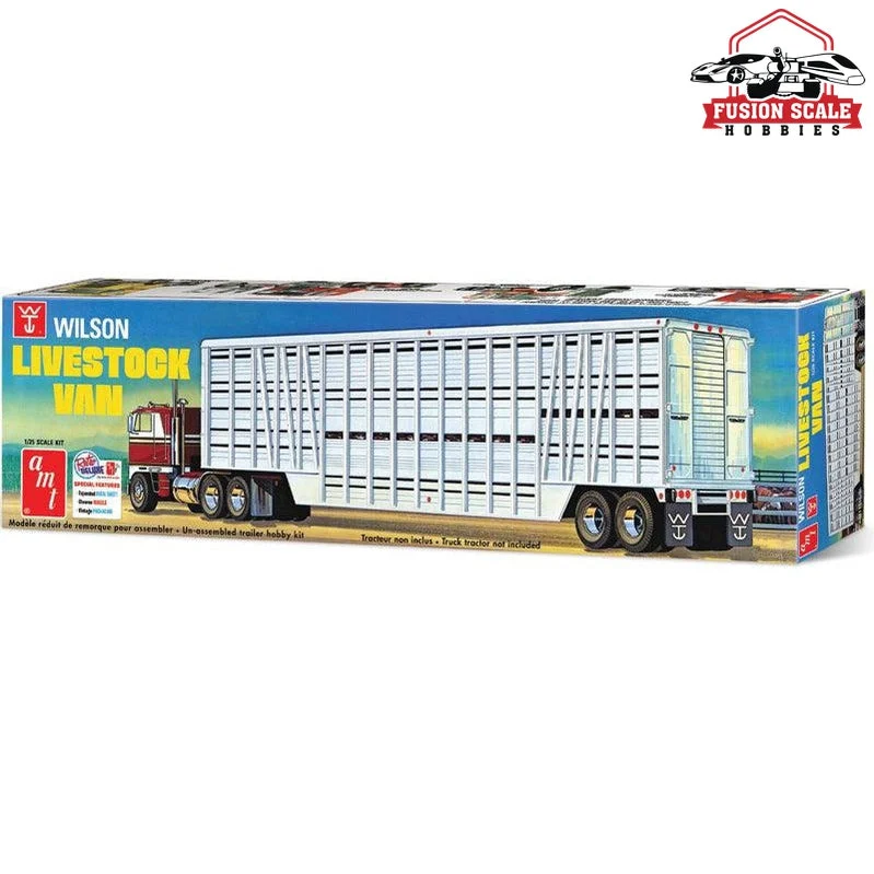 AMT Models Wilson Livestock Van Trailer