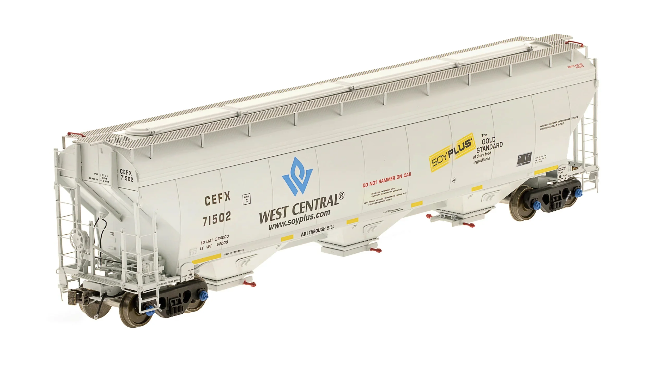 Class One Model Works HO Scale CEFX 71502 CIT Equipment Finance ARI 5200 Hopper