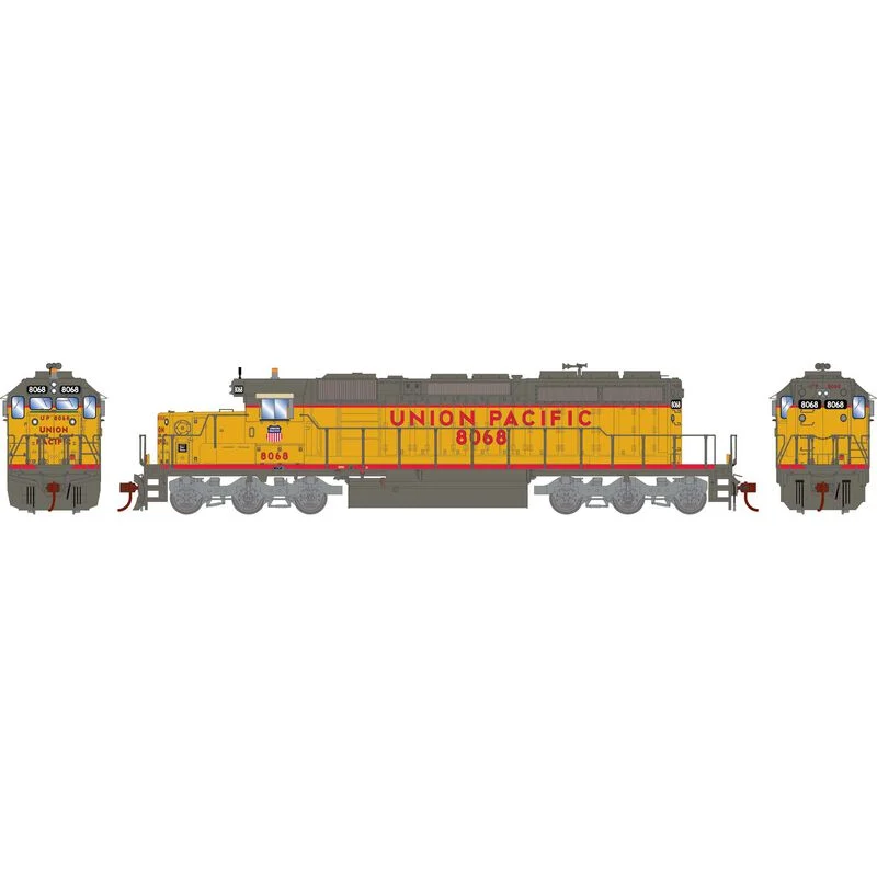 Athearn HO Scale Union Pacific #8068 SD40-2 DCC Sound - 1263