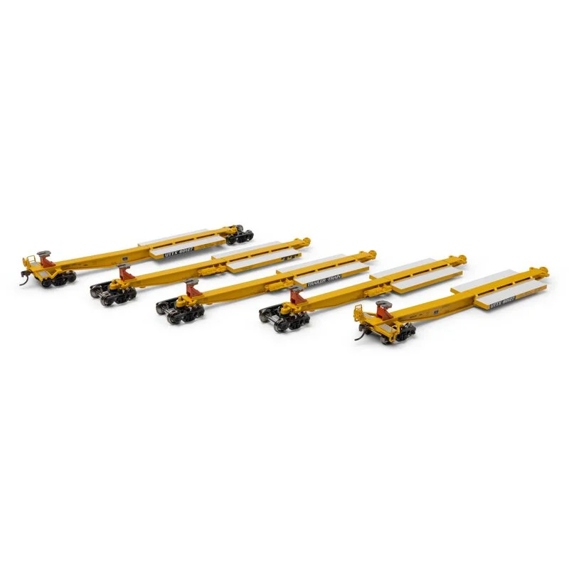 Athearn HO TTX Impack Spine Car UTTX #60127 - 5 pack - ATH2104