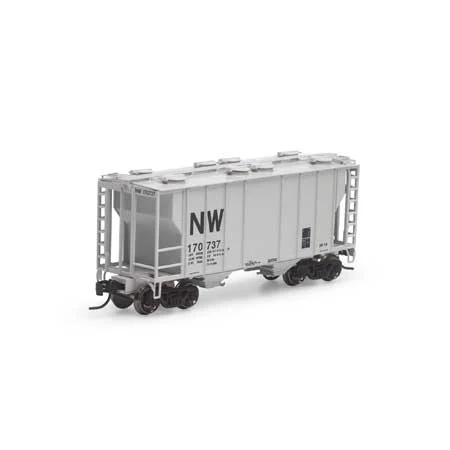 Athearn N Scale PS-2 2600 Covered Hopper, N&W #170737