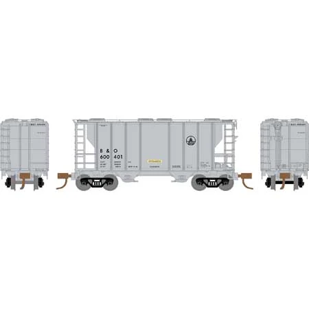 Athearn N Scale PS-2 2600 Covered Hopper, B&O #600401
