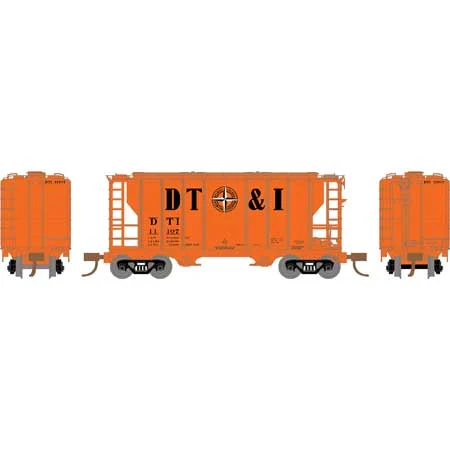 Athearn N Scale PS-2 2600 Covered Hopper, DT&I #11107