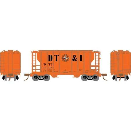 Athearn N Scale PS-2 2600 Covered Hopper, DT&I #11116