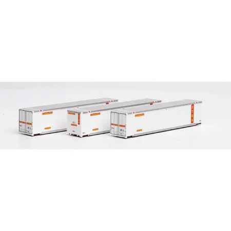 Athearn N Scale 48' Container, XTRA #1 (3)