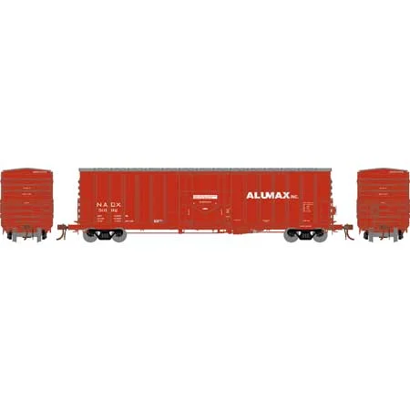 Athearn HO Scale 50' NACC Box, Alumax #50192