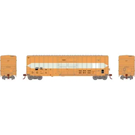 Athearn HO Scale FMC 5327 12' Plug Door Box, QGRY #77124