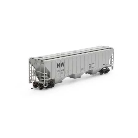 Athearn HO Scale RTR PS 4740 Covered Hopper, N&W #176830