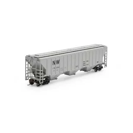 Athearn HO Scale RTR PS 4740 Covered Hopper, N&W #176854