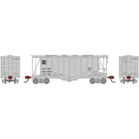 Athearn N Scale GATC 2600 Airslide Hopper, ATSF #310003
