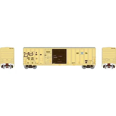 Athearn N Scale 50' FMC Combo Door Box, ABOX #51963