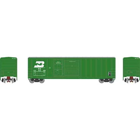 Athearn N Scale 50' FMC Combo Door Box, BN #316210