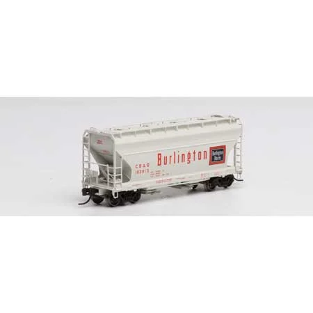 Athearn N Scale ACF 2970 Covered Hopper, CB&Q #183910