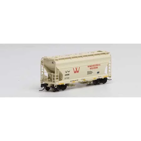 Athearn N Scale ACF 2970 Covered Hopper, W&W #4508