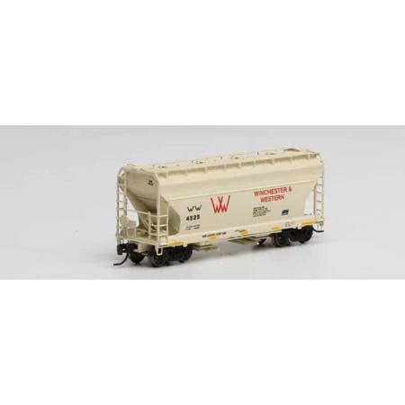 Athearn N Scale ACF 2970 Covered Hopper, W&W #4525