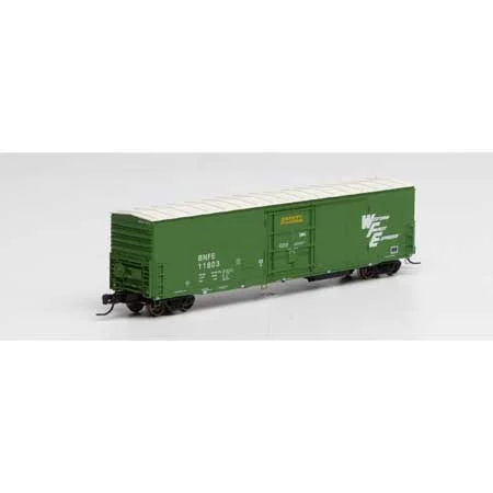 Athearn N Scale 57' Mechanical Reefer w/Sound, BNFE/Green #11803
