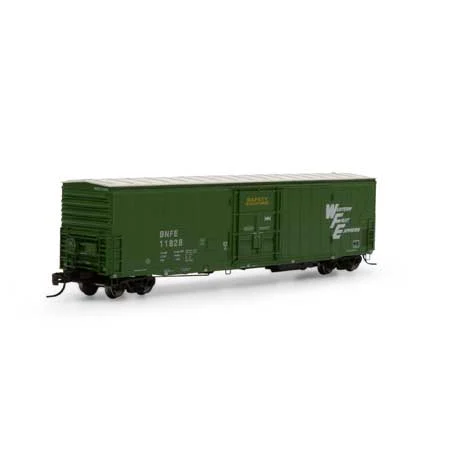 Athearn N Scale 57' Mechanical Reefer w/Sound, BNFE/Green #11828