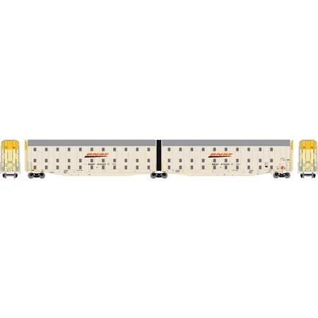 Athearn N Scale Auto-Max Carrier, BNSF/Wedge #314303