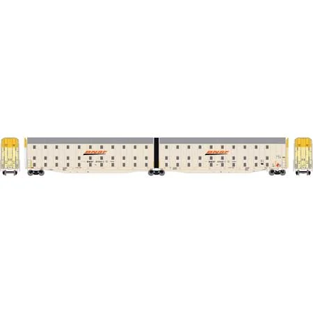 Athearn N Scale Auto-Max Carrier, BNSF/Wedge #314311