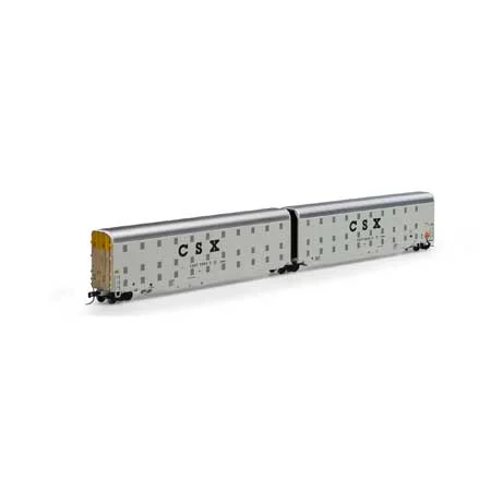 Athearn N Scale Auto-Max Auto Carrier, CSXT #600012