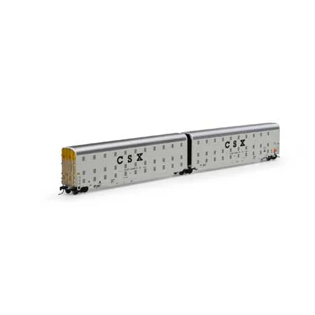 Athearn N Scale Auto-Max Auto Carrier, CSXT #600019
