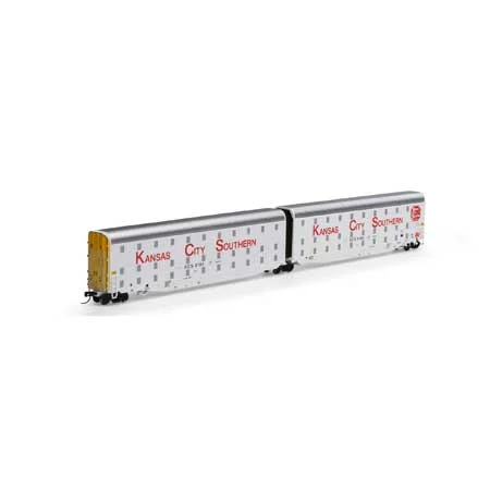 Athearn N Scale Auto-Max Auto Carrier, KCS #8104