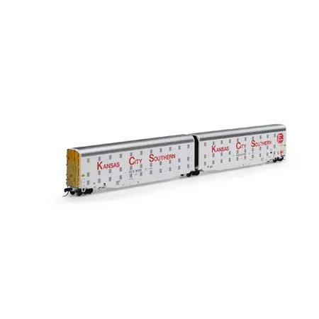 Athearn N Scale Auto-Max Auto Carrier, KCS #8128