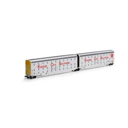 Athearn N Scale Auto-Max Auto Carrier, KCS #8140