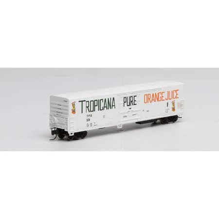 Athearn N Scale 57' PCF Mechanical Reefer, Tropicana #531