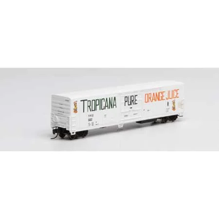 Athearn N Scale 57' PCF Mechanical Reefer, Tropicana #562