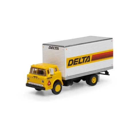 Athearn N Scale Ford C Box Van, Delta