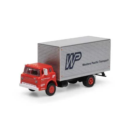 Athearn N Scale Ford C Box Van, Western Pacific