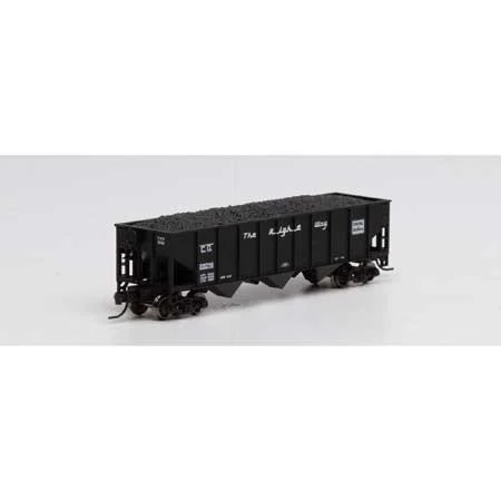 Athearn N Scale 40' 3-Bay Ribbed Hopper w/Load, CG #22018